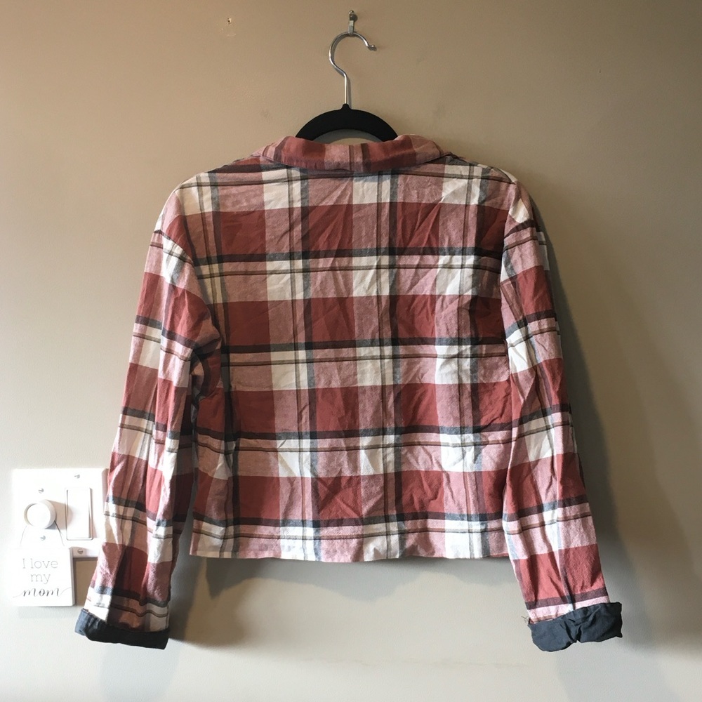 Homemade Plaid Women's Crop Jacket - Picture 9 of 13